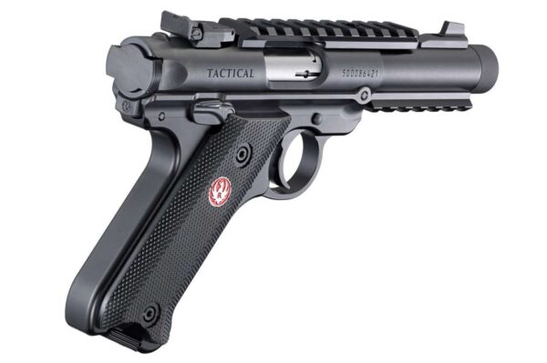 RUGER MKIV TACTICAL RIGHT SIDE VIEW REAR ANGLE