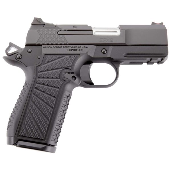 WILSON COMBAT SFX9 LIGHTRAIL 15 ROUND BLACK 3.25" 9MM RIGHT SIDE VIEW
