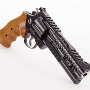 NIGHTHAWK KORTH NXR 6" .44MAG RIGHT SIDE VIEW LAYING FLAT WITH WEIGHT