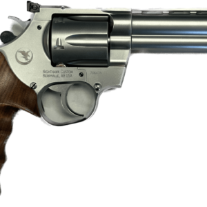 KORTH SILVER MONGOOSE SILVER DLC 5.25" .357 MAGNUM LEFT SIDE VIEW