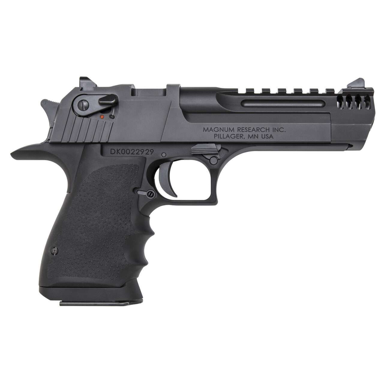 MAGNUM RESEARCH DESERT EAGLE L5 INTEGRAL MUZZLE BRAKE .50 AE RIGHT SIDE VIEW