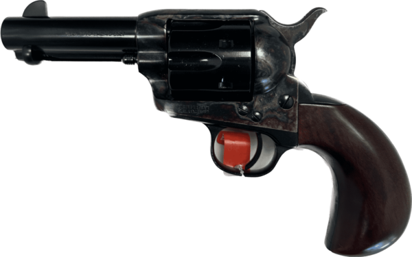 UBERTI 1873 CATTLEMAN BIRD'S HEAD OLD MODEL CASE HARDENED 3.5" .45 LONG COLT LEFT SIDE VIEW