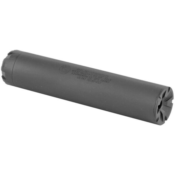 SILENCERCO SPARROW .22 RIGHT SIDE VIEW FRONT ANGLE