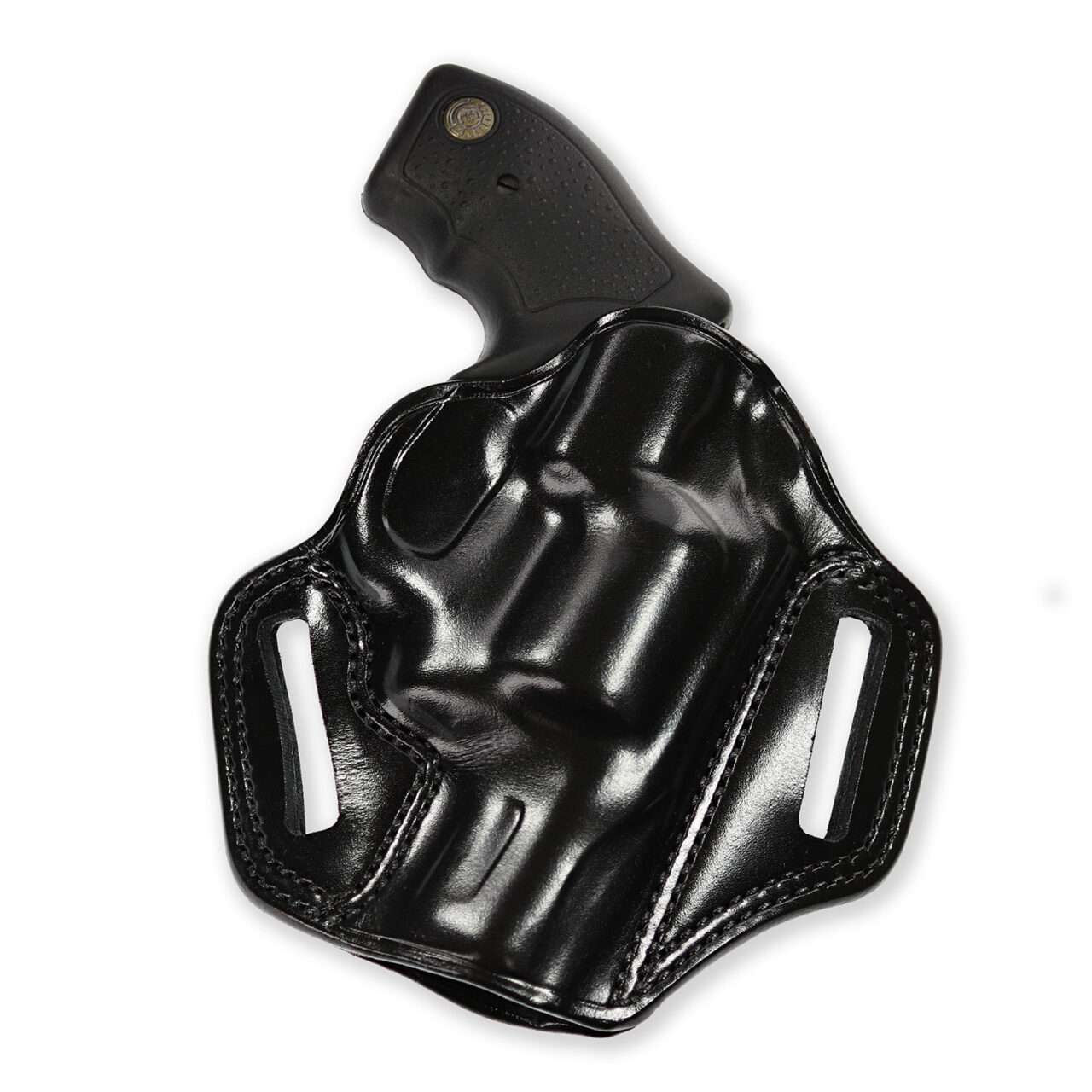 GALCO COMBAT MASTER "N "FRAME 2.5" BLACK - FRONT VIEW