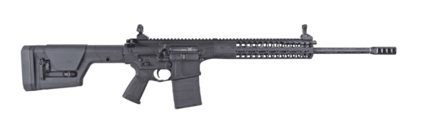 LWRC REPR MKII ELITE BLACK 20" CARBON FIBER PROOF RESEARCH BARREL 7.62X51 RIGHT SIDE VIEW