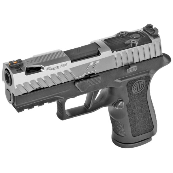 ZEV TECH Z320 XCOMPACT OCTANE OR 9MM TOP LEFT SIDE VIEW FRONT ANGLE