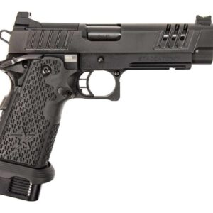 staccato p dpo dlc threaded barrel x series serrations right side view