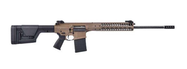 LWRC REPR MKII ELITE FDE 20" CARBON FIBER PROOF RESEARCH BARREL 7.62X51 RIGHT SIDE VIEW