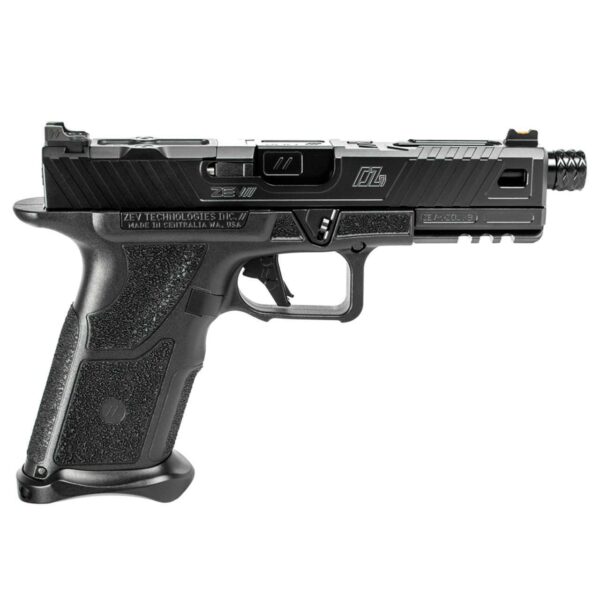 ZEV TECH OZ9 ELITE STANDARD THREADED PISTOL BLACK