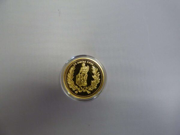 MICROTECH CONTINENTAL MEDALLION 24K GOLD EMBELLISHED LABEL
