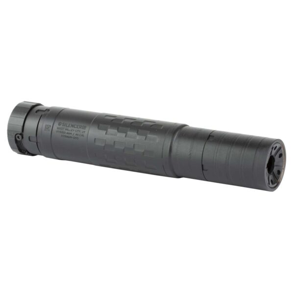 SILENCERCO HYBRID 46M SILENCER VERTICAL VIEW MUZZLE UP