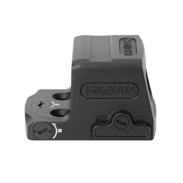 HOLOSUN EPS-RD2 ENCLOSED PISTOL SIGHT RED DOT RIGHT SIDE VIEW FRONT ANGLE