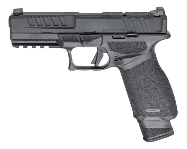 SPRINGFIELD ARMORY ECHELON U-NOTCH 4.5" BLACK 9MM LEFT SIDE VIEW EXTENDED MAG