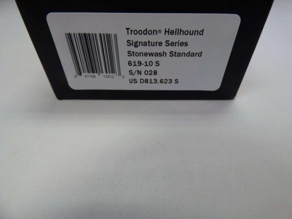 MICROTECH TROODON HELLHOUND SIGNATURE SERIES STONEWASH STANDARD LABEL