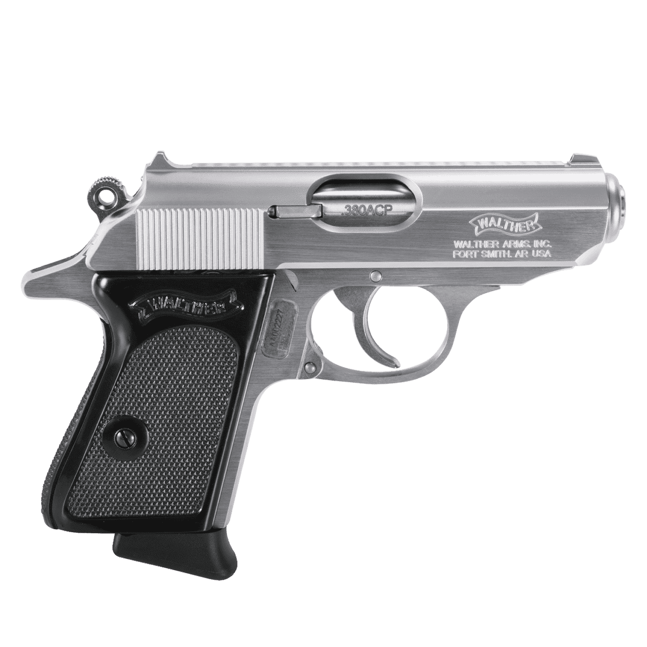 WALTHER PPK STAINLESS RIGHT SIDE VIEW