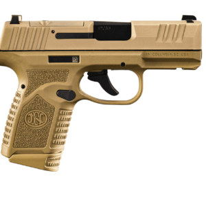 FN REFLEX MRD NO MANUAL SAFETY FDE 9MM LEFT SIDE VIEW