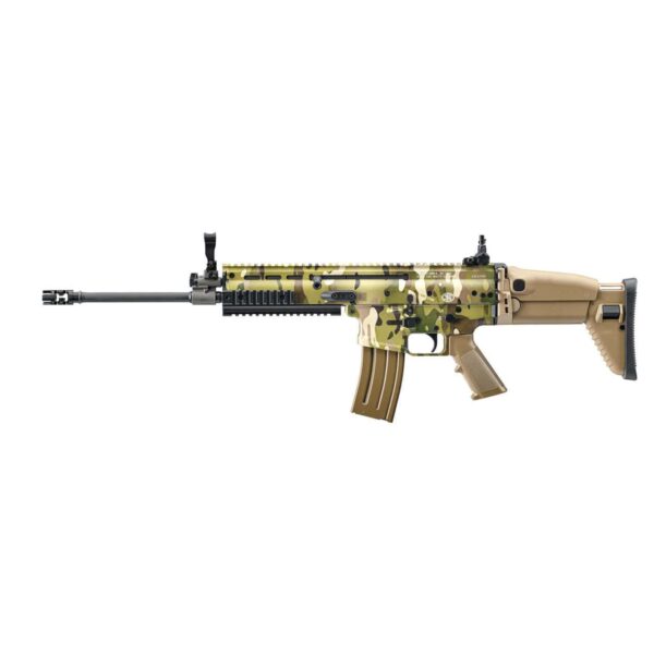 FN HERSTAL SCAR 16S NRCH MULTICAM 5.56 16" LEFT SIDE VIEW