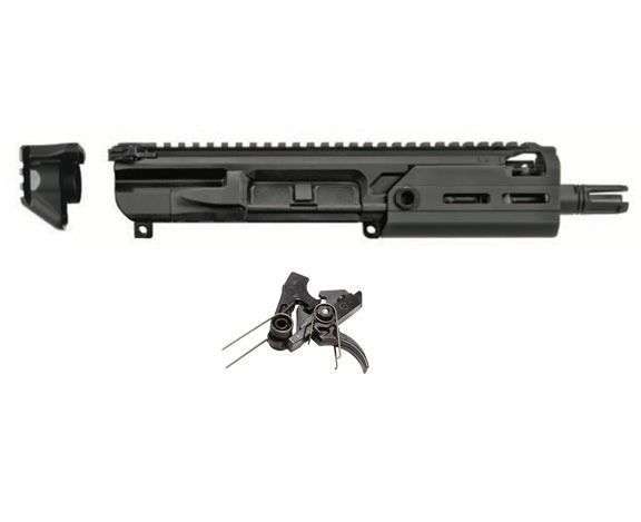 sig sauer mcx rattler upper assembly with milspec buffer conversion and trigger pack