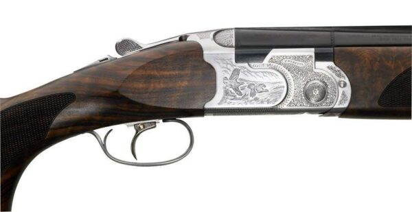 BERETTA 687 SILVER PIGEON III RIGHT SIDE VIEW RECEIVER CLOSE UP