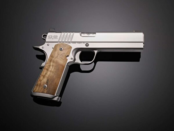 CABOT GUN OF THE MONTH JULY THE ARISTOCRAT 5" .45 RIGHT SIDE VIEW