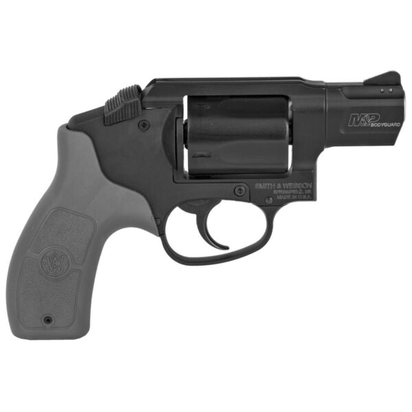 SMITH & WESSON M&P BODYGUARD .38 NO LASER LEFT SIDE VIEW FRONT ANGLE