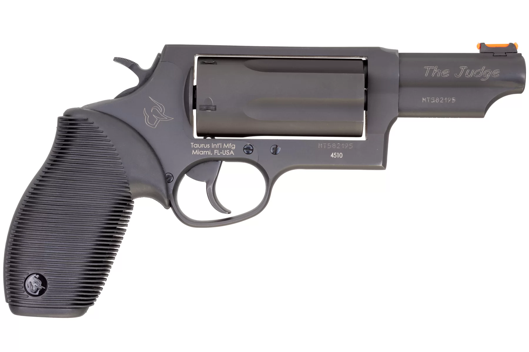 TAURUS JUDE MAGNUM MATTE BLACK OXIDE 3" RIGHT SIDE VIEW