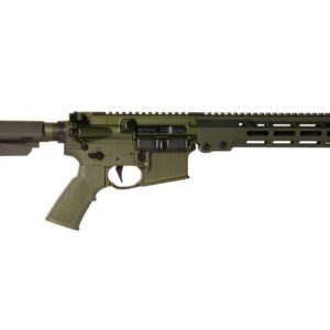 GEISSELE SUPER DUTY PISTOL 10.3" OD GREEN 5.56 NATO LEFT SIDE VIEW