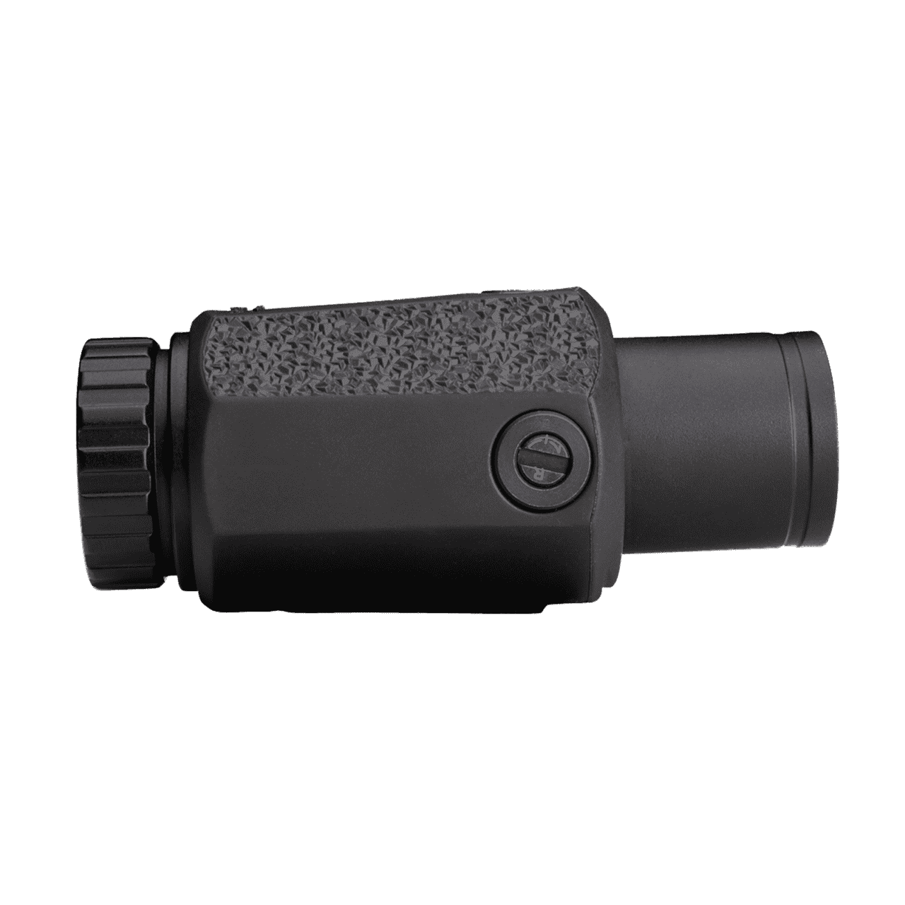AIMPOINT 3X-C MAGNIFIER LEFT SIDE VIEW FRONT ANGLE