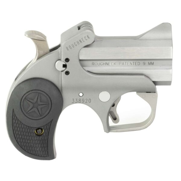 BOND ARMS ROUGHNECK 9MM 2.5" LEFT SIDE VIEW FRONT ANGLE