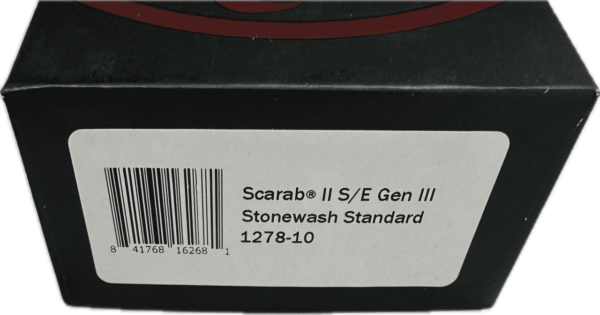MICROTECH KNIVES SCARAB II 2023 SINGLE EDGE STANDARD LABEL