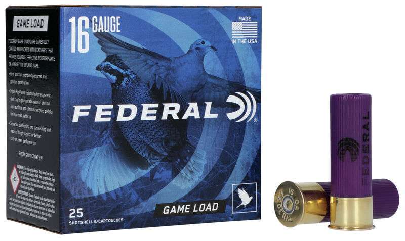 FEDERAL GAME LOAD 16G 2 3/4 #7.5
