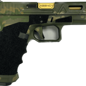 AGENCY ARMS GLOCK 17 GEN3 URBAN COMBAT TROPIC CAM AOS OPTIC READY LEFT SIDE VIEW