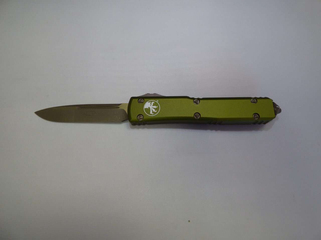 MICROTECH ULTRATECH SINGLE EDGE OD GREEN BRONZED APOCOLYPTIC STANDARD LABEL
