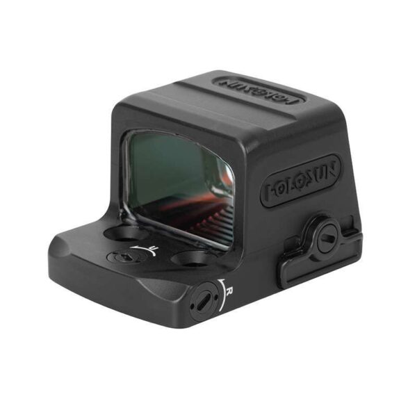 HOLOSUN EPS-RD2 ENCLOSED PISTOL SIGHT RED DOT RIGHT SIDE VIEW REAR ANGLE