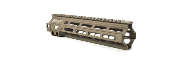 GEISSELE 9.3" SUPER MODULAR RAIL MK8 M-LOK® DDC RIGHT SIDE VIEW FRONT ANGLE