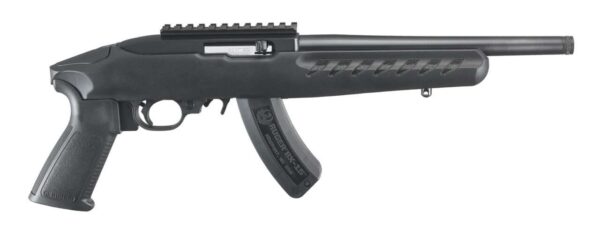 RUGER 22 CHARGER BLACK 10" LEFT SIDE VIEW