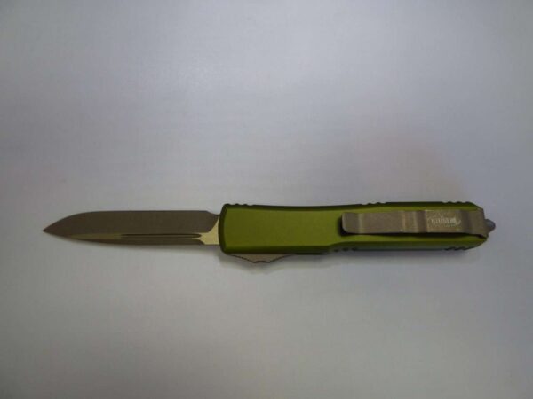 MICROTECH ULTRATECH SINGLE EDGE OD GREEN BRONZED APOCOLYPTIC STANDARD EDGE UP