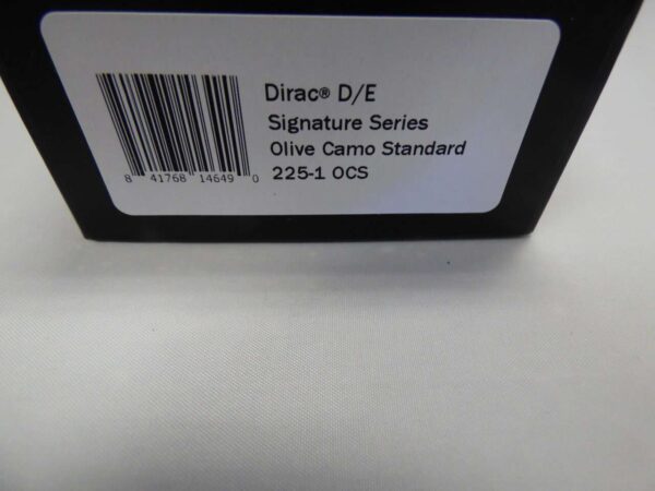 MICROTECH DIRAC DOUBLE EDGE SIGNATURE SERIES OLIVE CAMO STANDARD LABEL