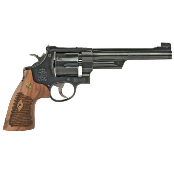 SMITH AND WESSON MODEL 27 BLUED 6.5 INCH BARREL LEFT SIDE VIEW