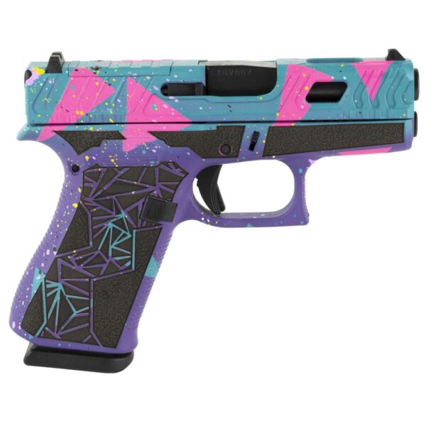 GLOCK SHARK COAST TACTICAL 43X OPTIC READY 80S DAY 9MM LEFT SIDE VIEW