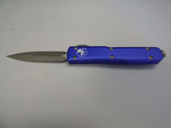 MICROTECH ULTRATECH DOUBLE EDGED PURPLE APOCALYPIC STANDARD CLIP SIDE