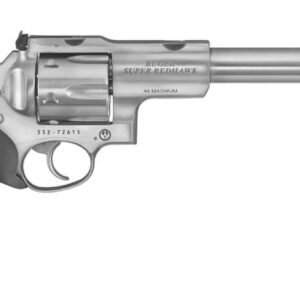 RUGER SUPER REDHAWK 44MAG 7.5"LEFT SIDE VIEW FRONT ANGLE