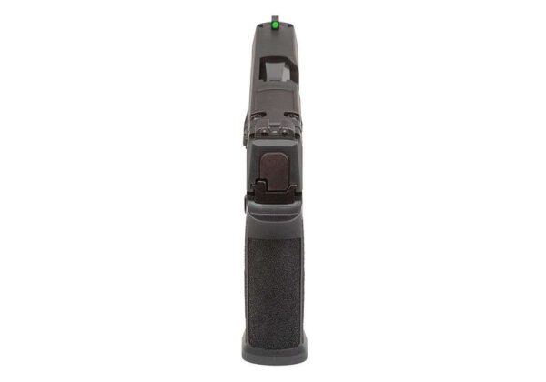 SIG SAUER P365X MANUAL SAFETY OPTIC PLATE COVER 9MM REAR VIEW TOP ANGLE