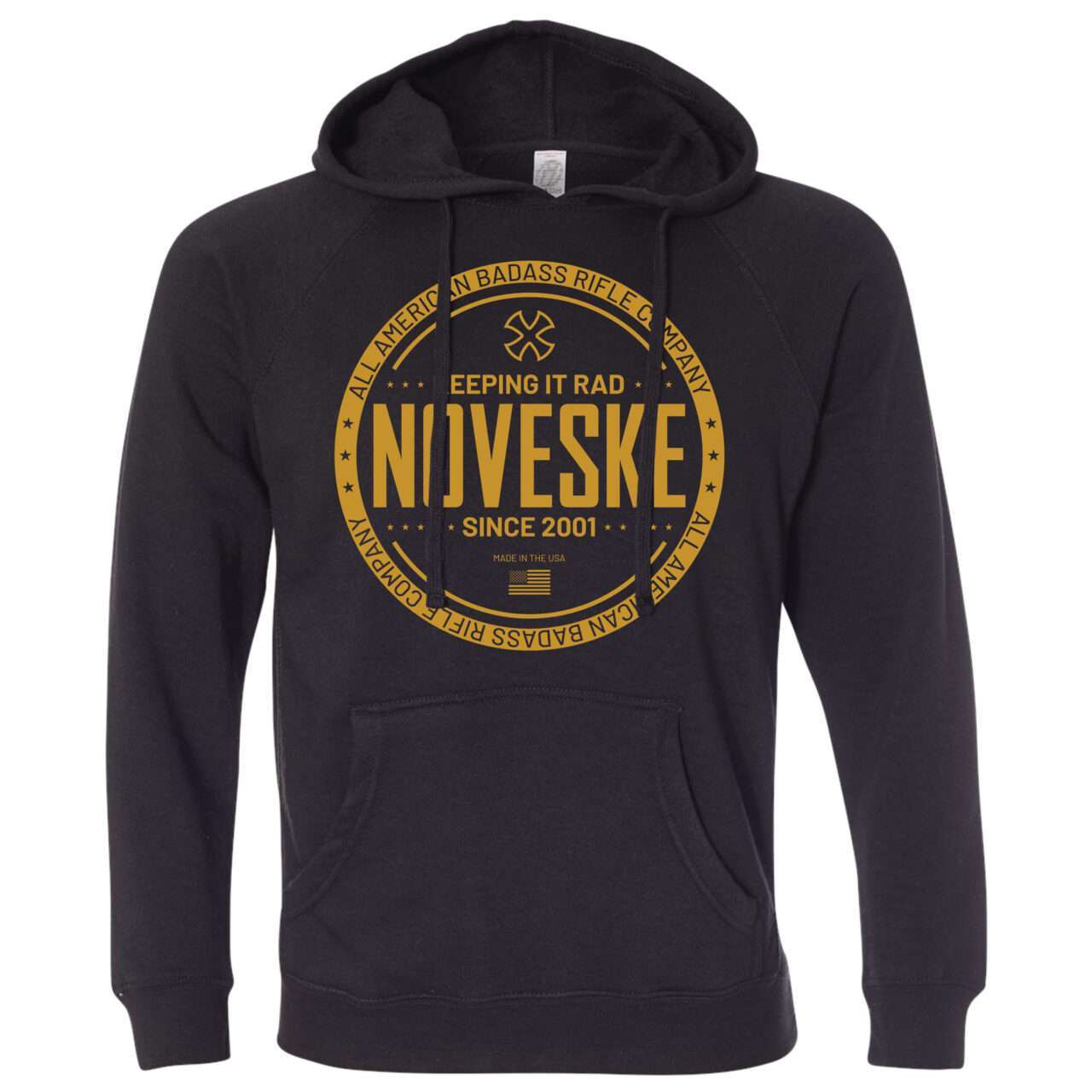 keep it rad hoodie front