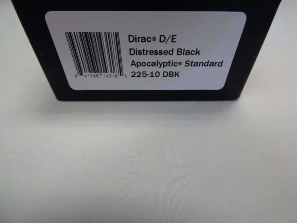 MICROTECH DIRAC DOUBLE EDGE DISTRESSED BLACK APOCALYPTIC STANDARD LABEL