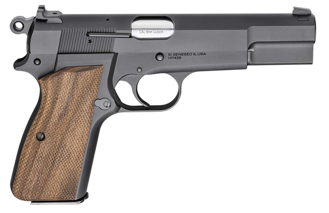 springfield armory sa-35 left side view bottom angle no magazine