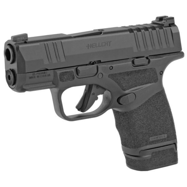 hellcat ext mag angled left side view