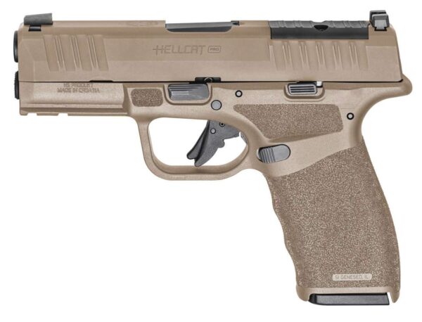 SPRINGFIELD HELLCAT® PRO OSP™ 9MM DESERT FDE LEFT SIDE VIEW