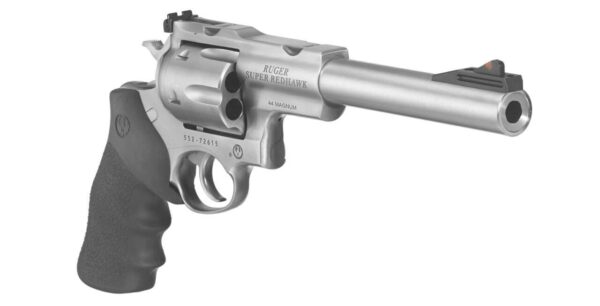 RUGER SUPER REDHAWK 44MAG 7.5" RIGHT SIDE VIEW FRONT ANGLE