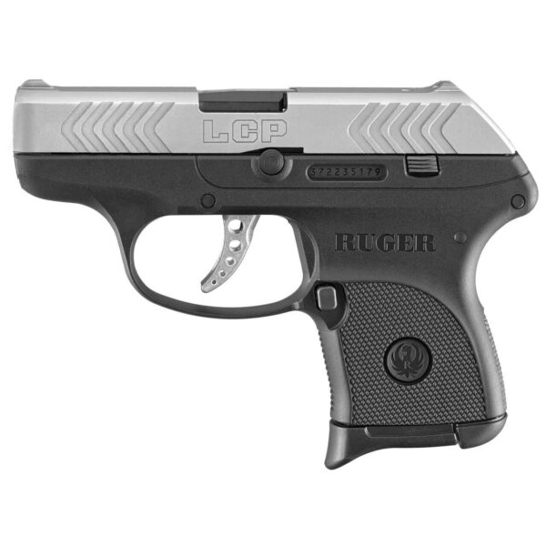 RUGER LCP STAINLESS .380 ACP LEFT SIDE VIEW
